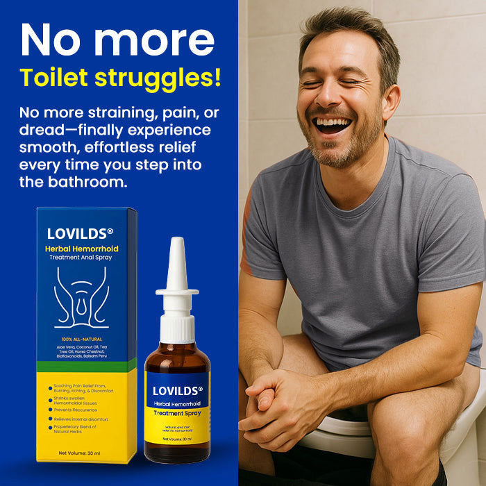 💥 Say Goodbye to Pain! | LOVILDS® Hemorrhoid Spray – Now 80% OFF!