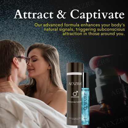 AEXZR® Pheromone Perfume The 5X Pheromone Amplifier: Spark Subconscious Attraction in Minutes.
