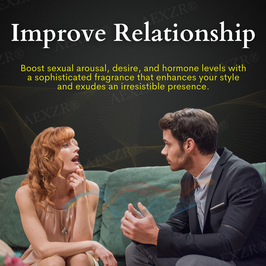 AEXZR® Pheromone Perfume The 5X Pheromone Amplifier: Spark Subconscious Attraction in Minutes.