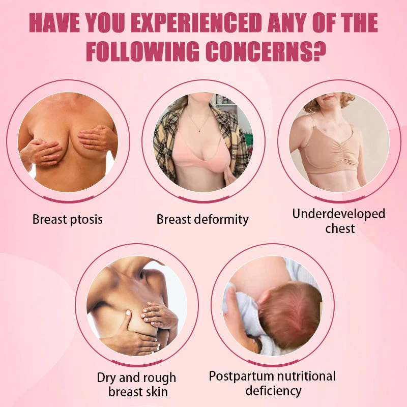 （📢Hey, family! Countdown starts!⏰ Last day for Limited Time Discount !) AQA™ Breast Firming Natural Essence Oil