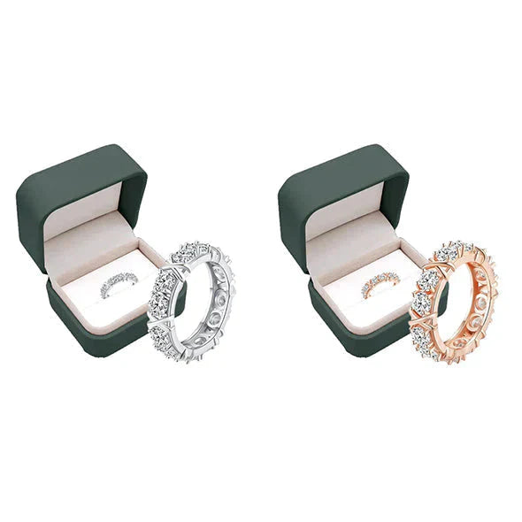 （🔥LAST DAY SALE-80% OFF) QIAWI™ Magnetology Moissanite Diamond Ring