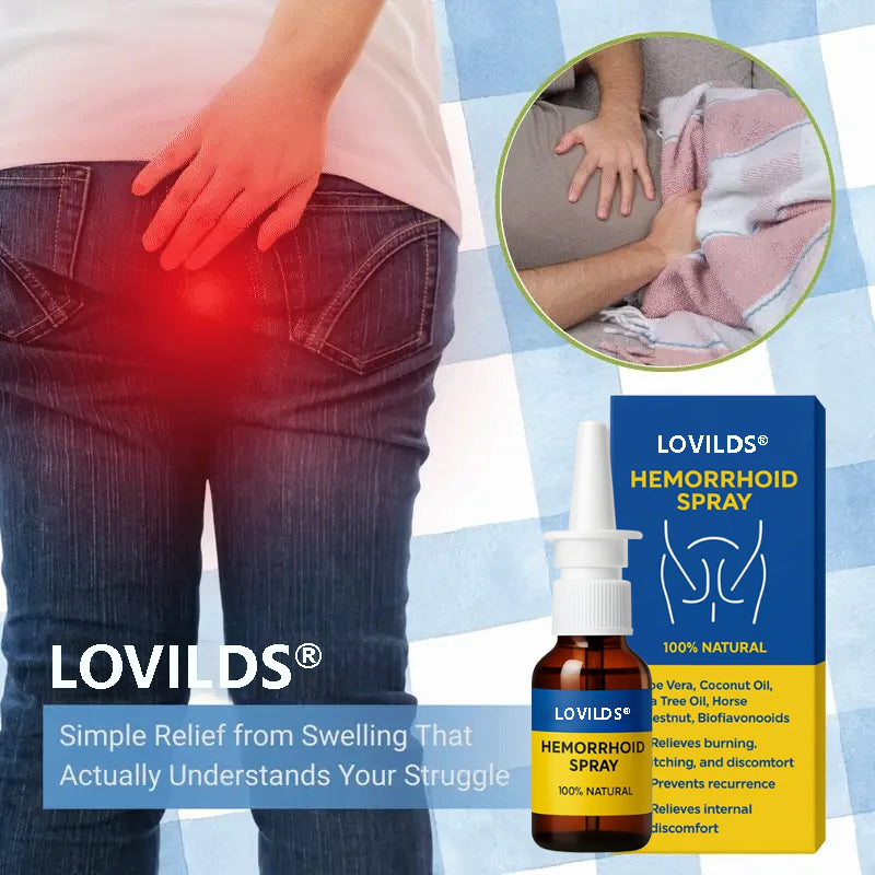 💥 Say Goodbye to Pain! | LOVILDS® Hemorrhoid Spray – Now 80% OFF!