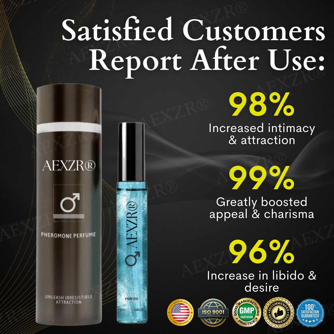 AEXZR® Pheromone Perfume The 5X Pheromone Amplifier: Spark Subconscious Attraction in Minutes.
