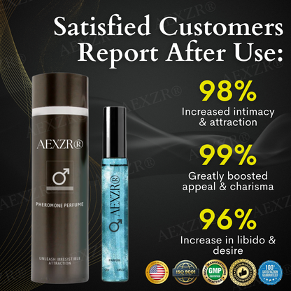 AEXZR® Pheromone Perfume The 5X Pheromone Amplifier: Spark Subconscious Attraction in Minutes.